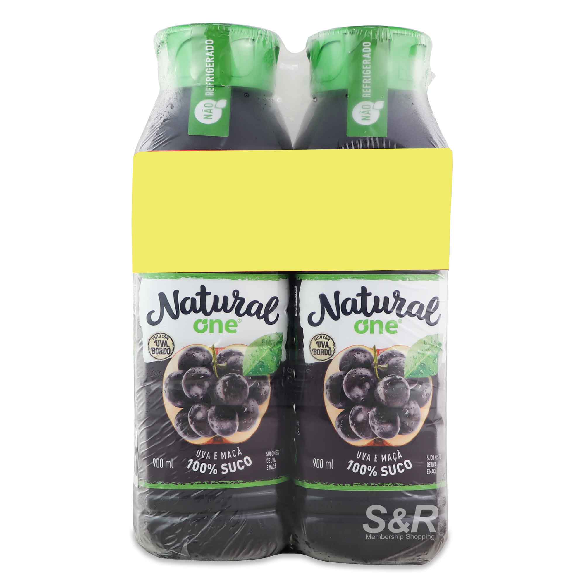 Natural One Grape Apple Juice 900ml x 2pcs